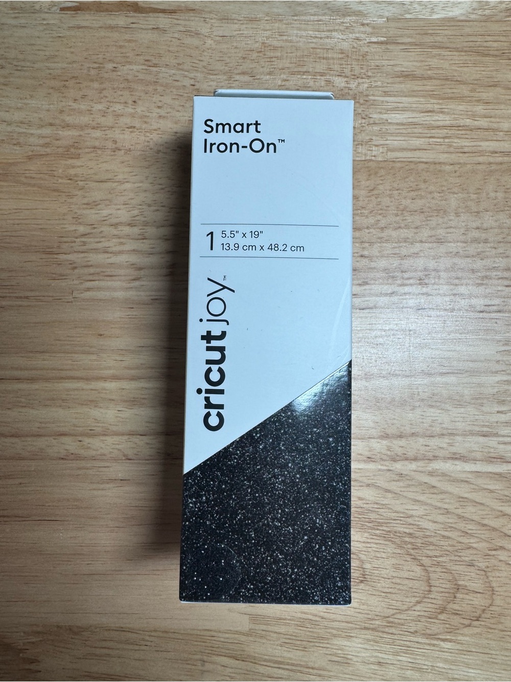 Cricut Joy Smart Iron-On in Black Glitter